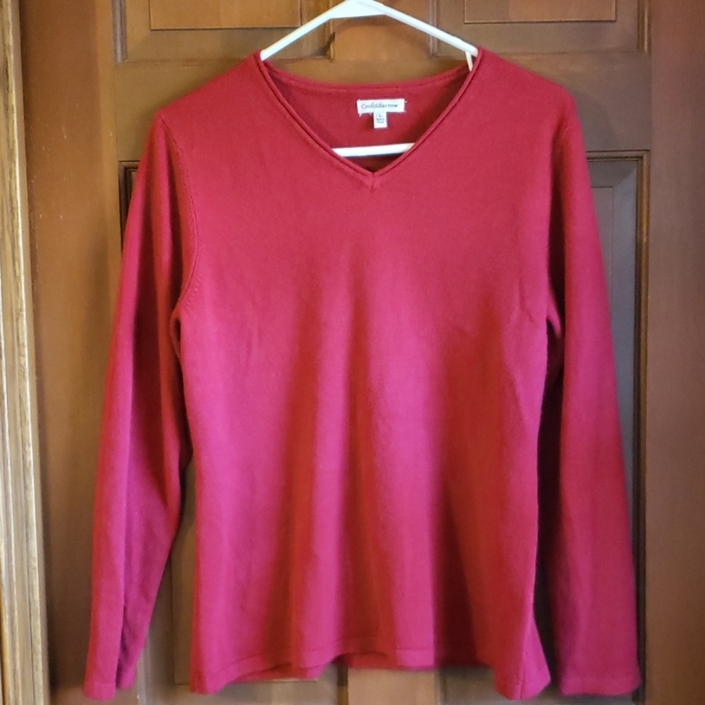 Red sweater